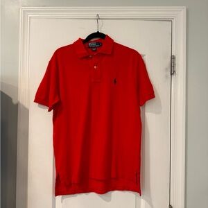 Ralph Lauren Men's Vibrant Red Polo Shirt